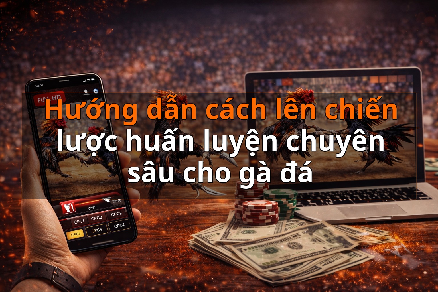 Hướng dẫn cách lên chiến lược huấn luyện chuyên sâu cho gà đá