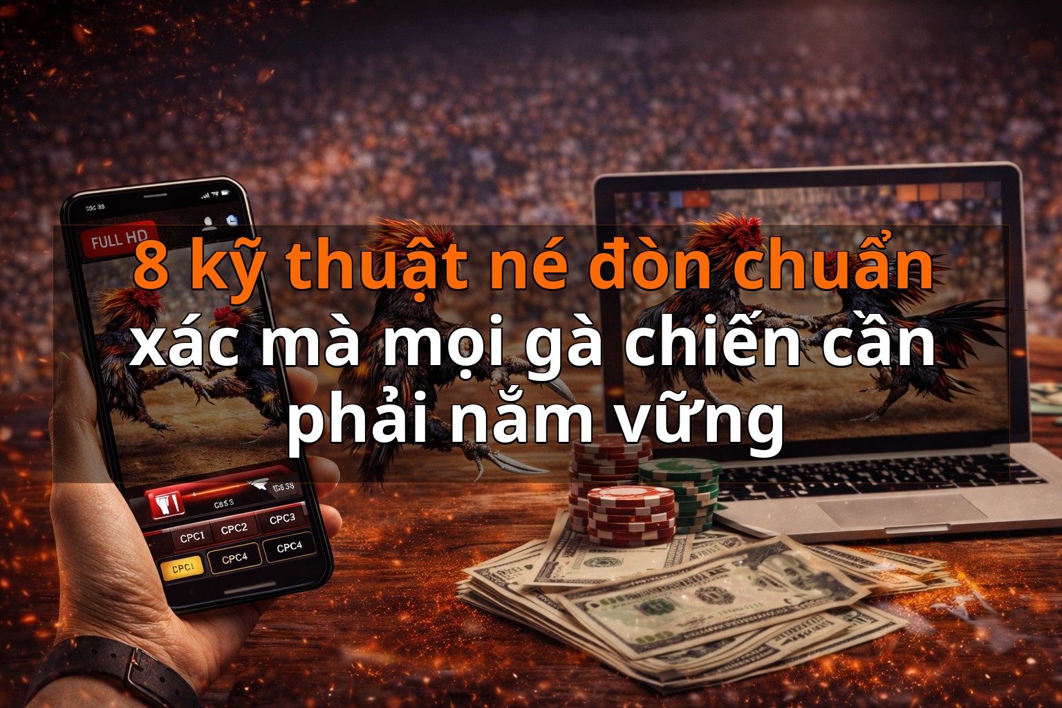 8 kỹ thuật né đòn chuẩn xác mà mọi gà chiến cần phải nắm vững